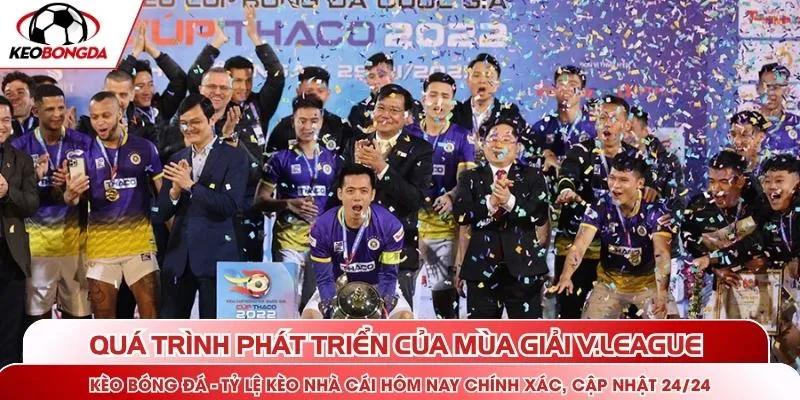 Quá trình phát triển của mùa giải V.League